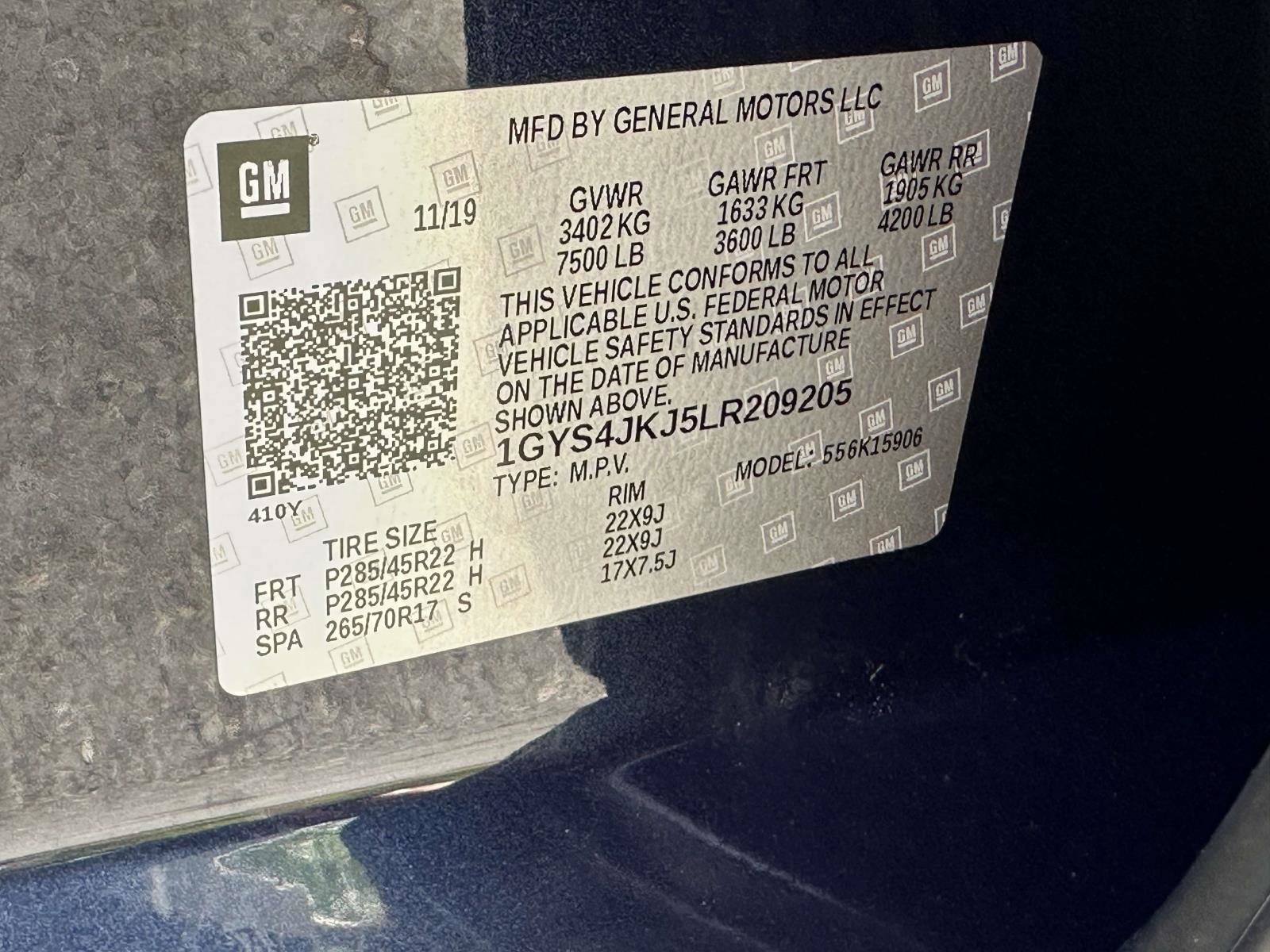 Used 2020 Cadillac Escalade ESV Premium Luxury image 38