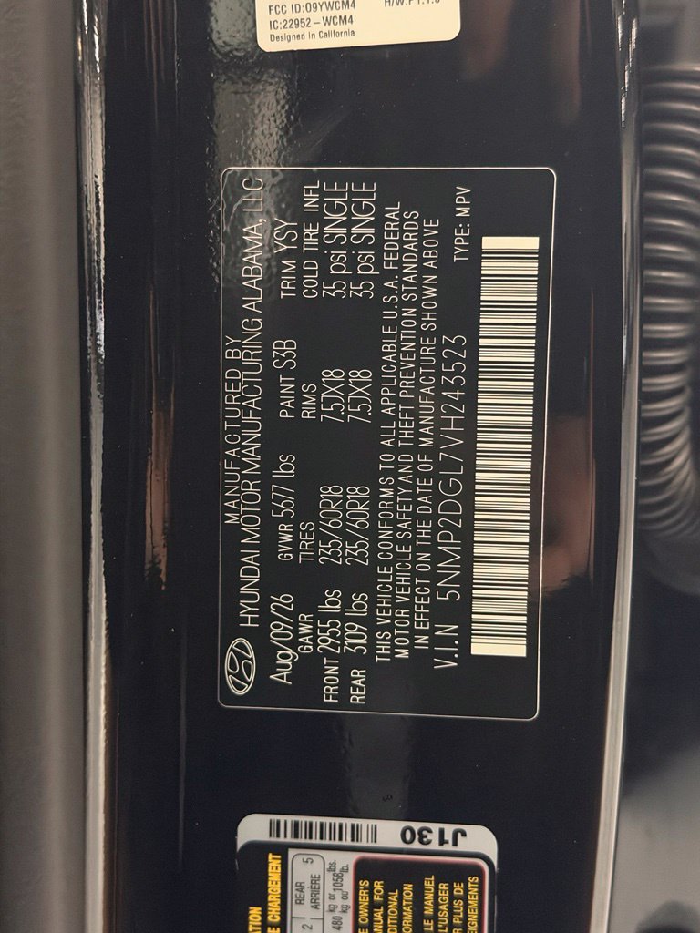 New 2027 Hyundai Santa Fe SEL AWD/4WD image 26