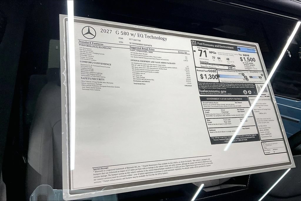 New 2027 Mercedes-Benz G 580 e image 13