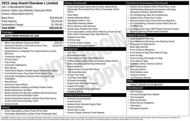 Used 2023 Jeep Grand Cherokee L Limited image 5