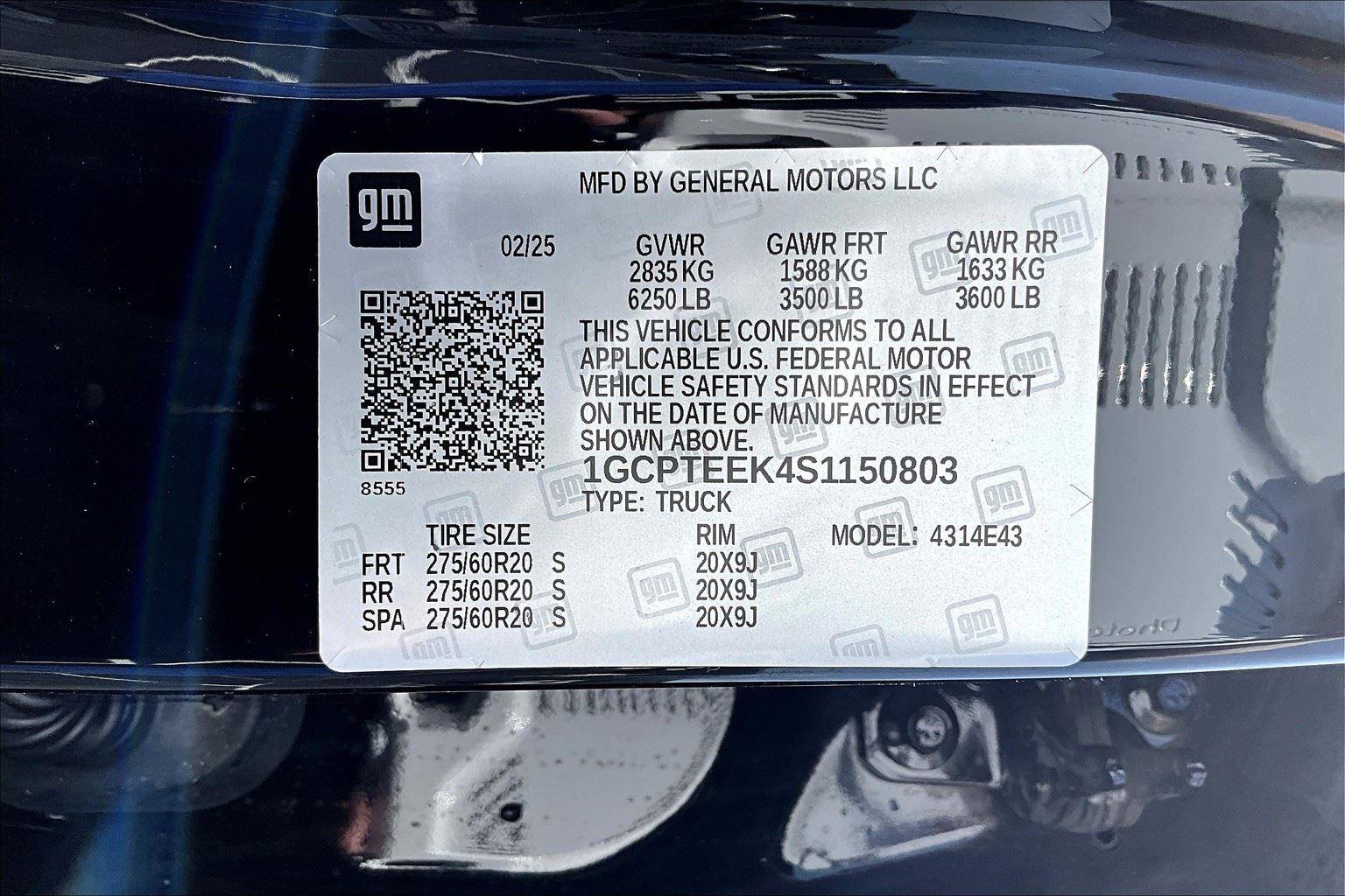 New 2025 Chevrolet Colorado Trail Boss w/ Midnight Edition image 8