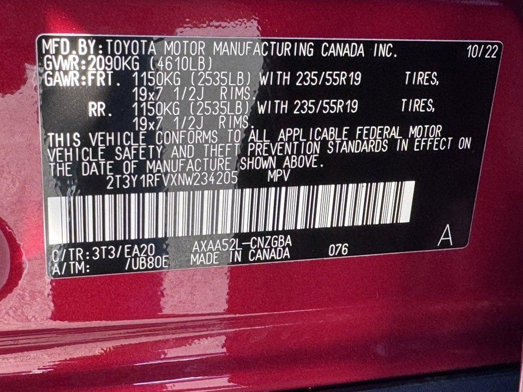 Used 2022 Toyota RAV4 Limited image 43