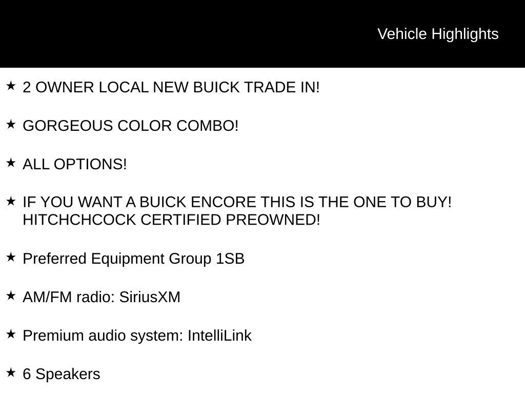 Used 2016 Buick Encore AWD image 5
