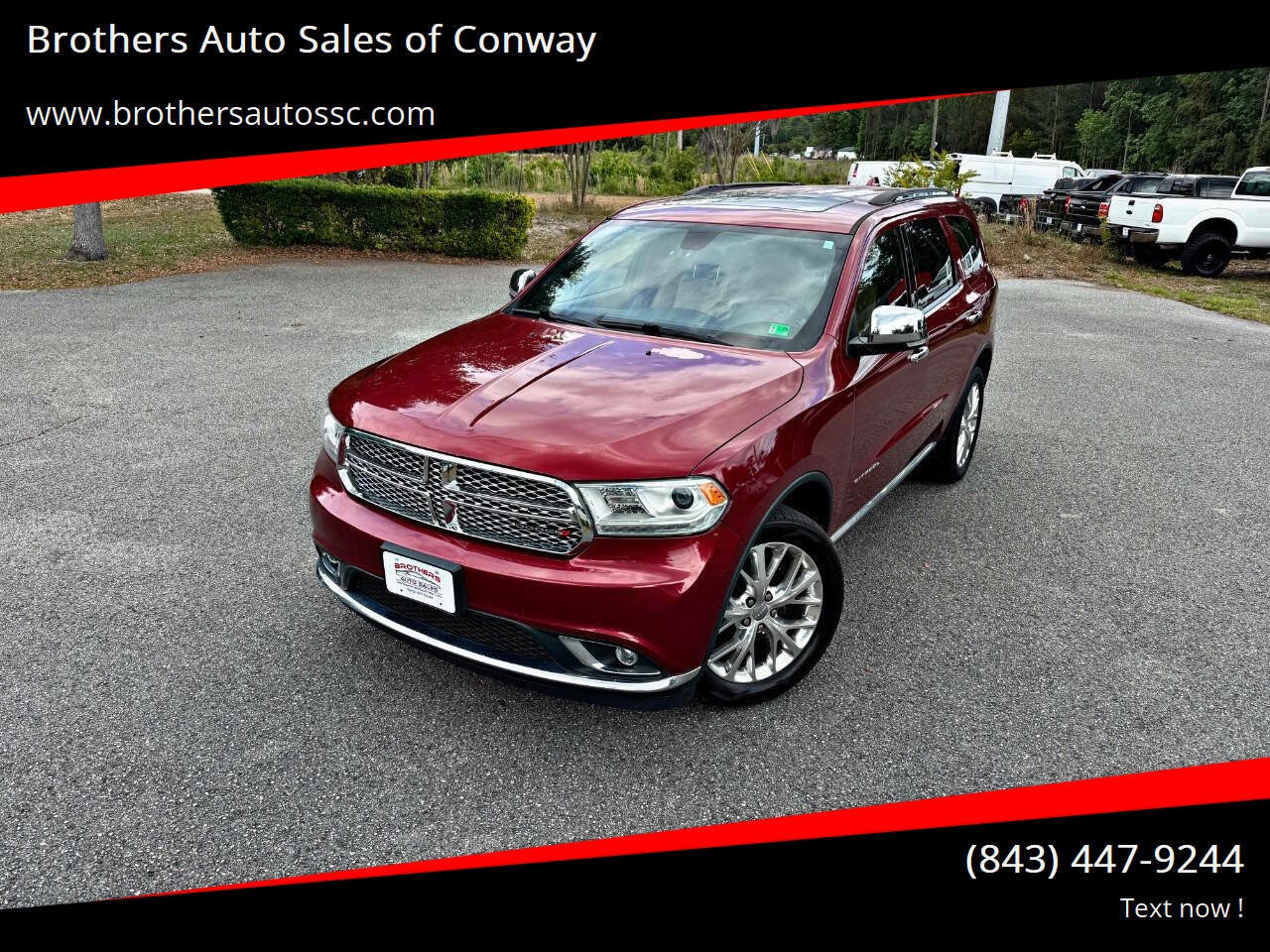 Used 2015 Dodge Durango Citadel w/ Trailer Tow Group IV AWD/4WD image 1