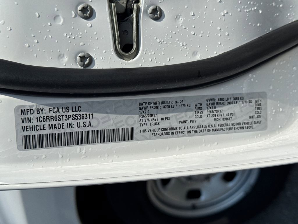 Used 2023 RAM 1500 Tradesman w/ Trailer Tow Package RWD image 31