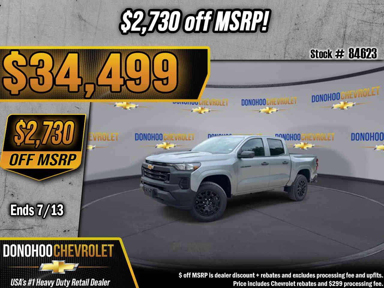 New 2026 Chevrolet Colorado W/T w/ WT Custom Package