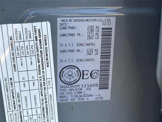 Used 2023 Nissan Murano Platinum image 27