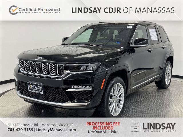 Certified 2023 Jeep Grand Cherokee Summit w/ Adv Protech Group IV AWD/4WD image 5