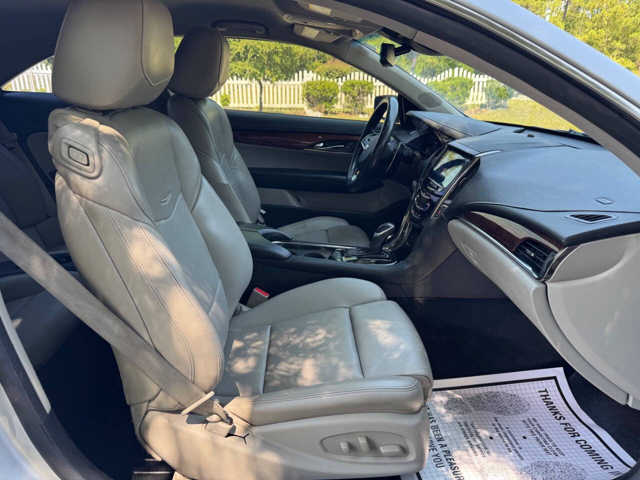 Used 2016 Cadillac ATS Luxury w/ Safety and Security Package RWD image 16