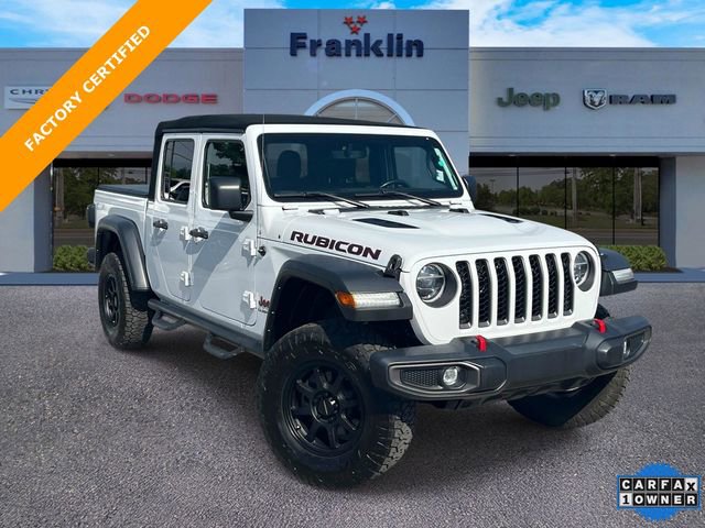 Certified 2021 Jeep Gladiator Rubicon AWD/4WD image 1