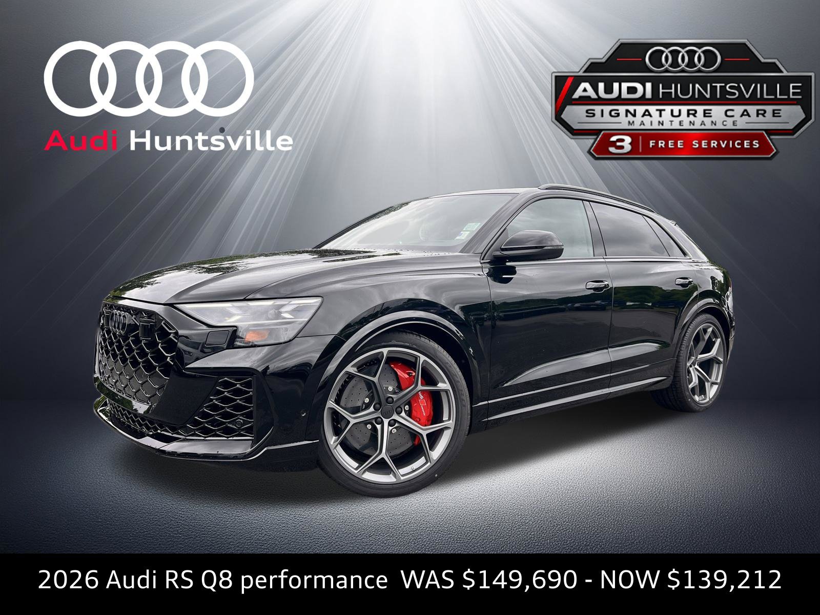 New 2026 Audi RS Q8 performance AWD/4WD image 1