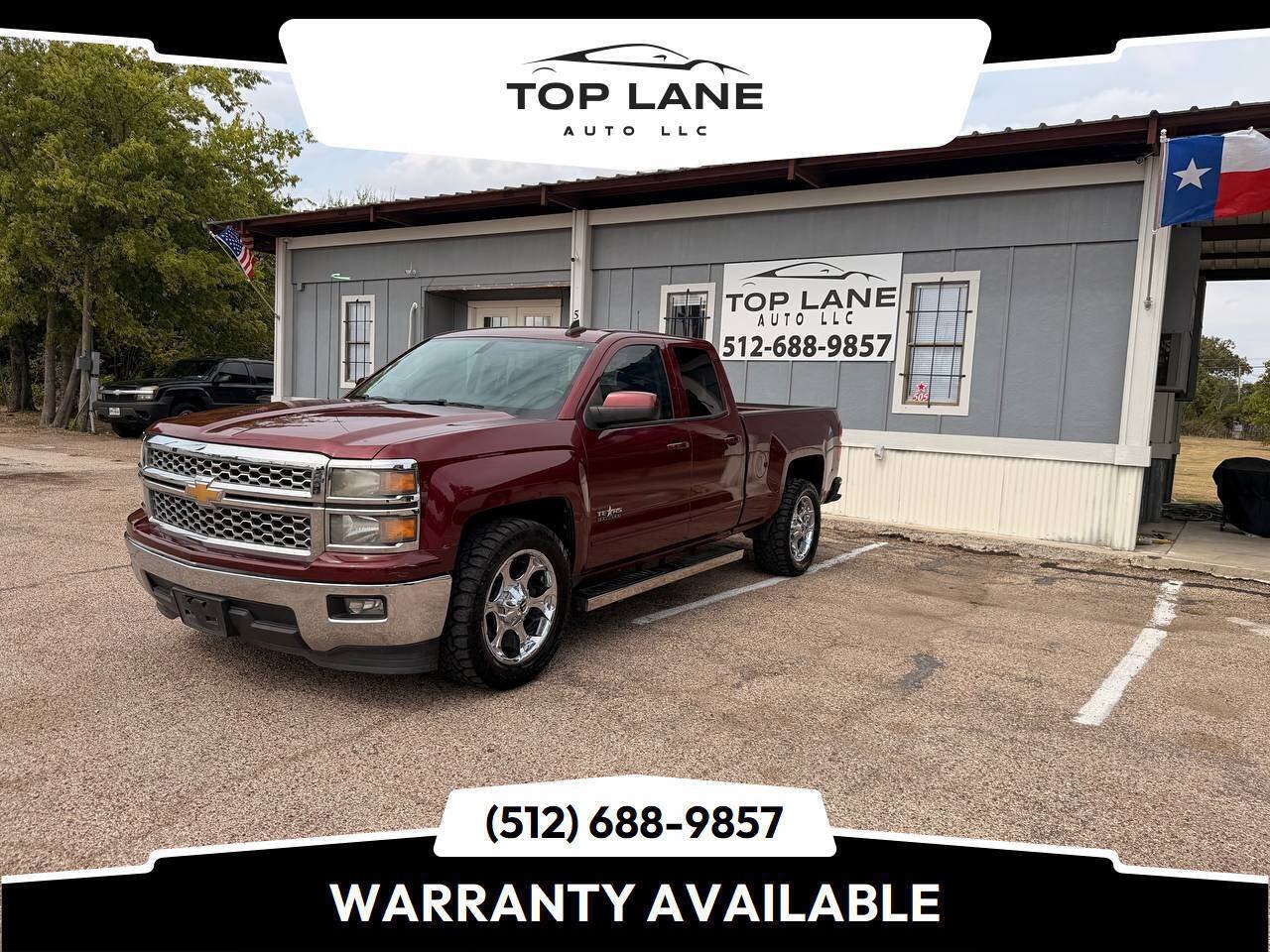 Used 2015 Chevrolet Silverado 1500 LT w/ Texas Edition, 1LT Trim