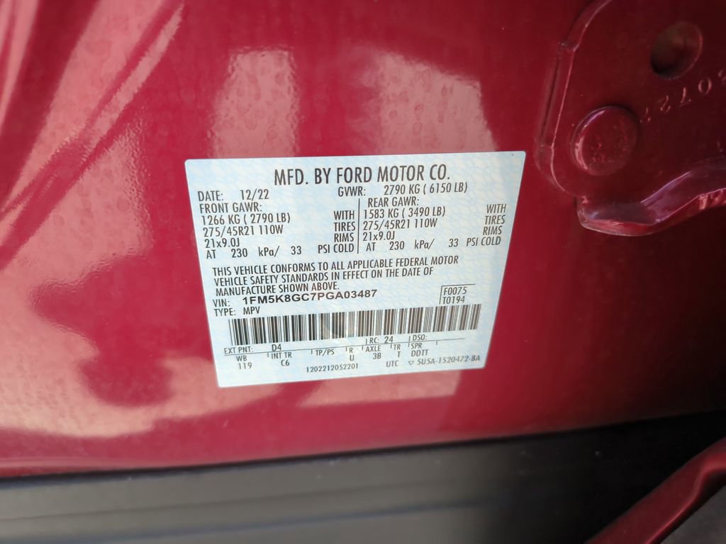 Used 2023 Ford Explorer ST w/ Equipment Group 401A image 30