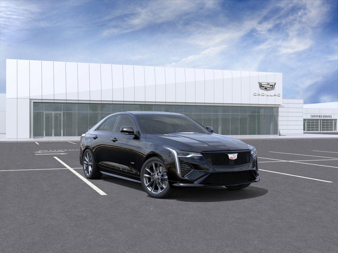 New 2026 Cadillac CT4 V w/ Navigation Package AWD/4WD image 1