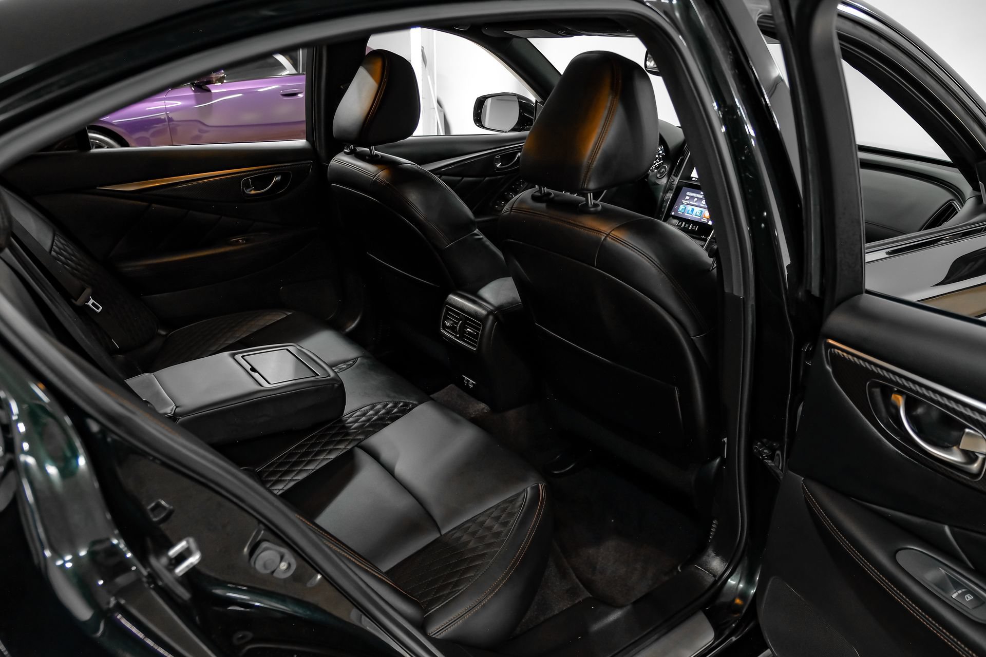 Used 2024 INFINITI Q50 Red Sport 400 w/ Black Opal Edition RWD image 48