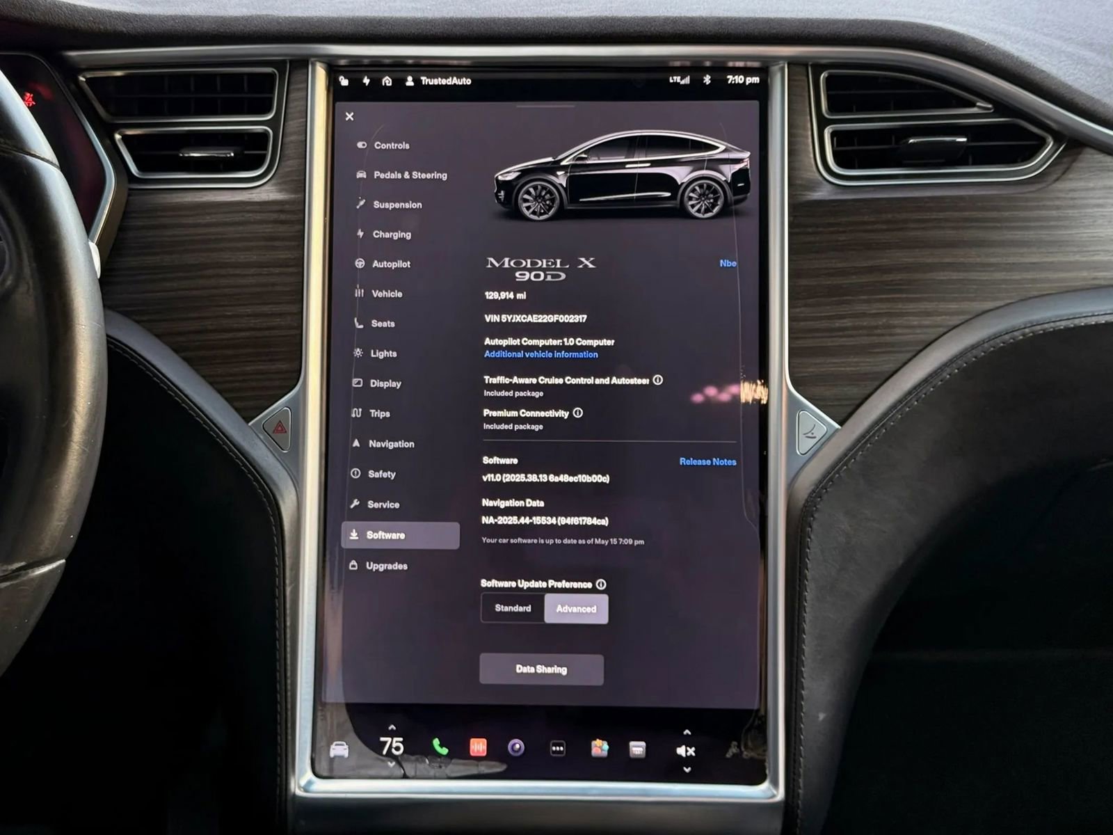 Used 2016 Tesla Model X 90D AWD/4WD image 15