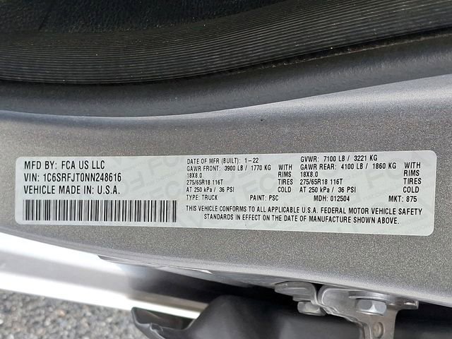 Certified 2022 RAM 1500 Laramie image 34