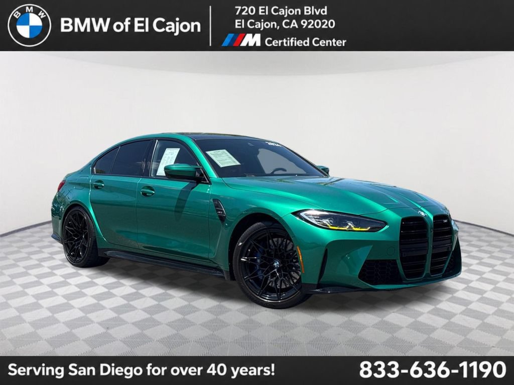 Used 2024 BMW M3 w/ Executive Package RWD image 1