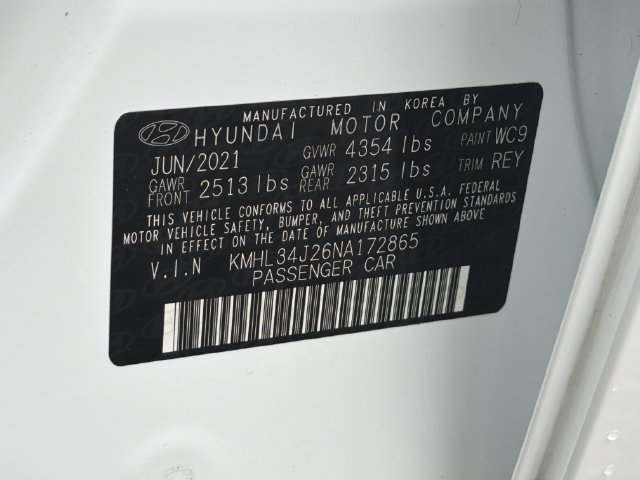 Certified 2022 Hyundai Sonata Limited w/ Preferred Accessory Package FWD image 36