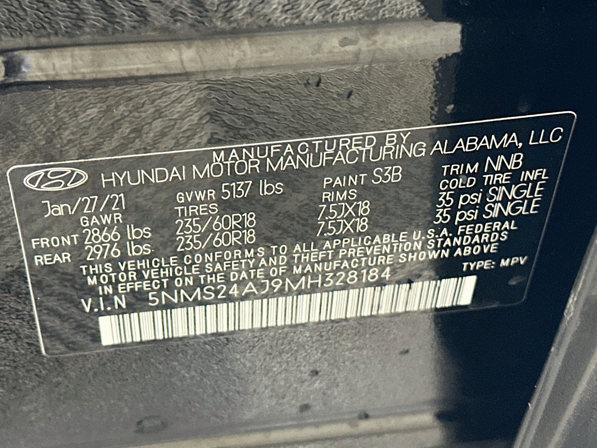 Used 2021 Hyundai Santa Fe SEL w/ Cargo Package FWD image 12