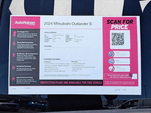 Used 2024 Mitsubishi Outlander Sport AWD image 23