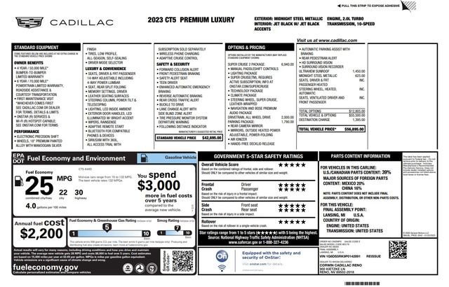 Used 2023 Cadillac CT5 Luxury image 7