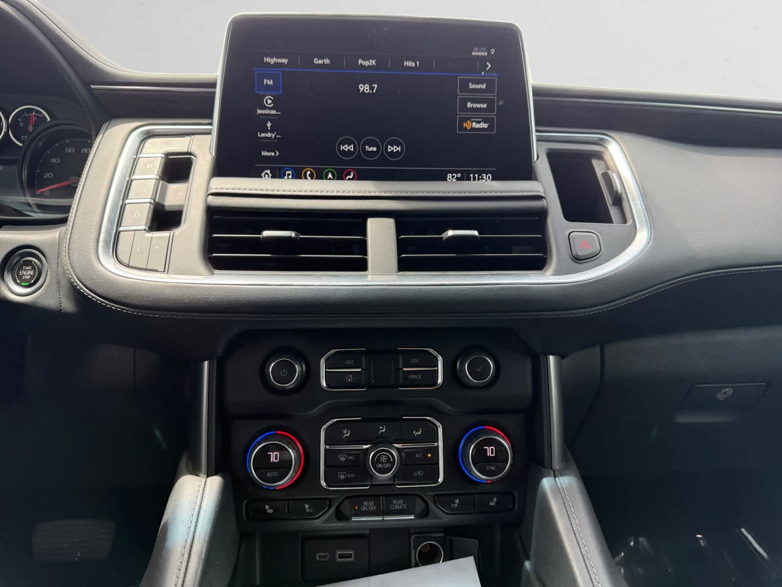 Used 2021 Chevrolet Tahoe LT w/ Rear Media and Nav Package RWD image 11