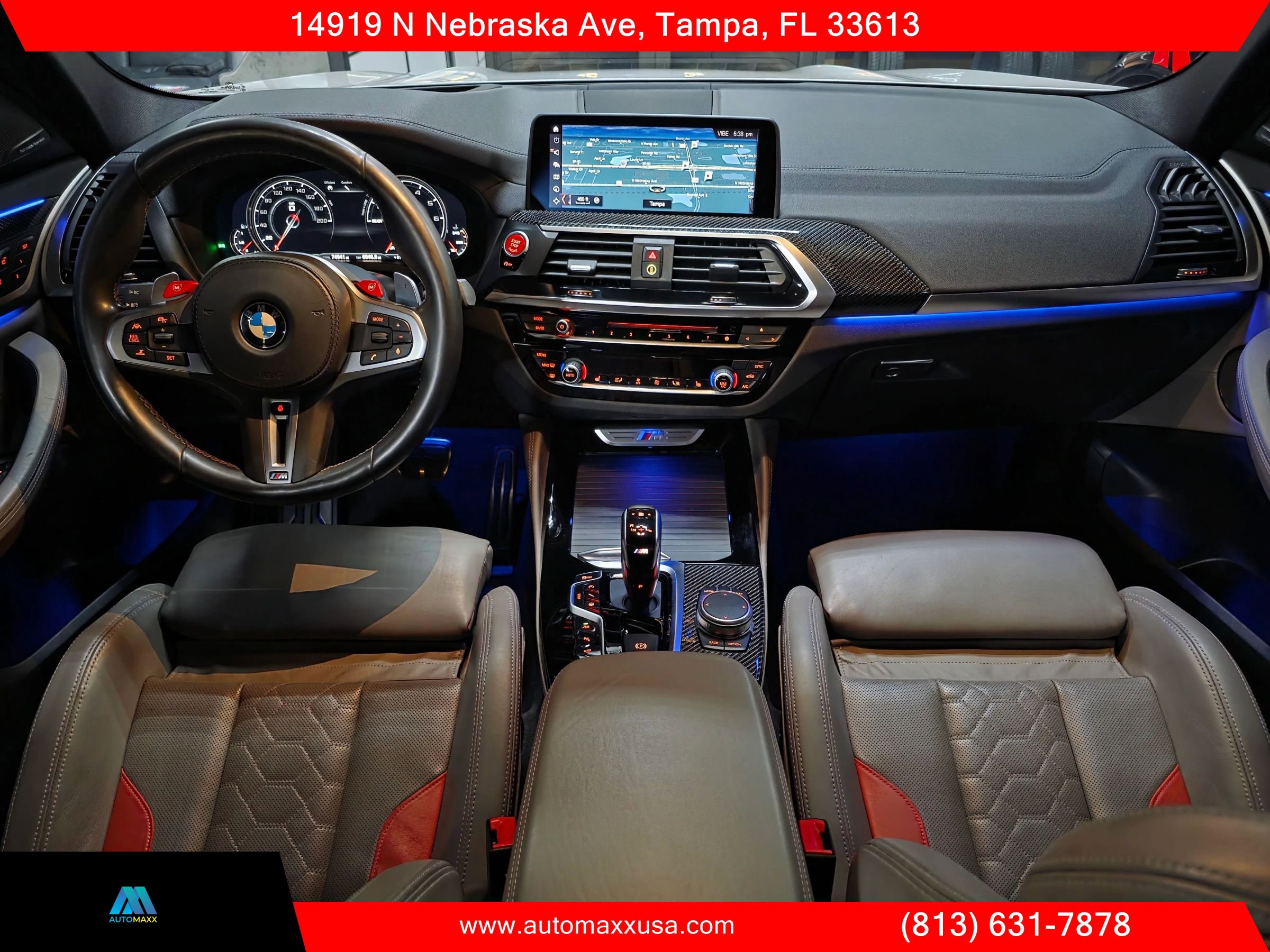 Used 2020 BMW X3 M w/ Executive Package AWD/4WD image 13