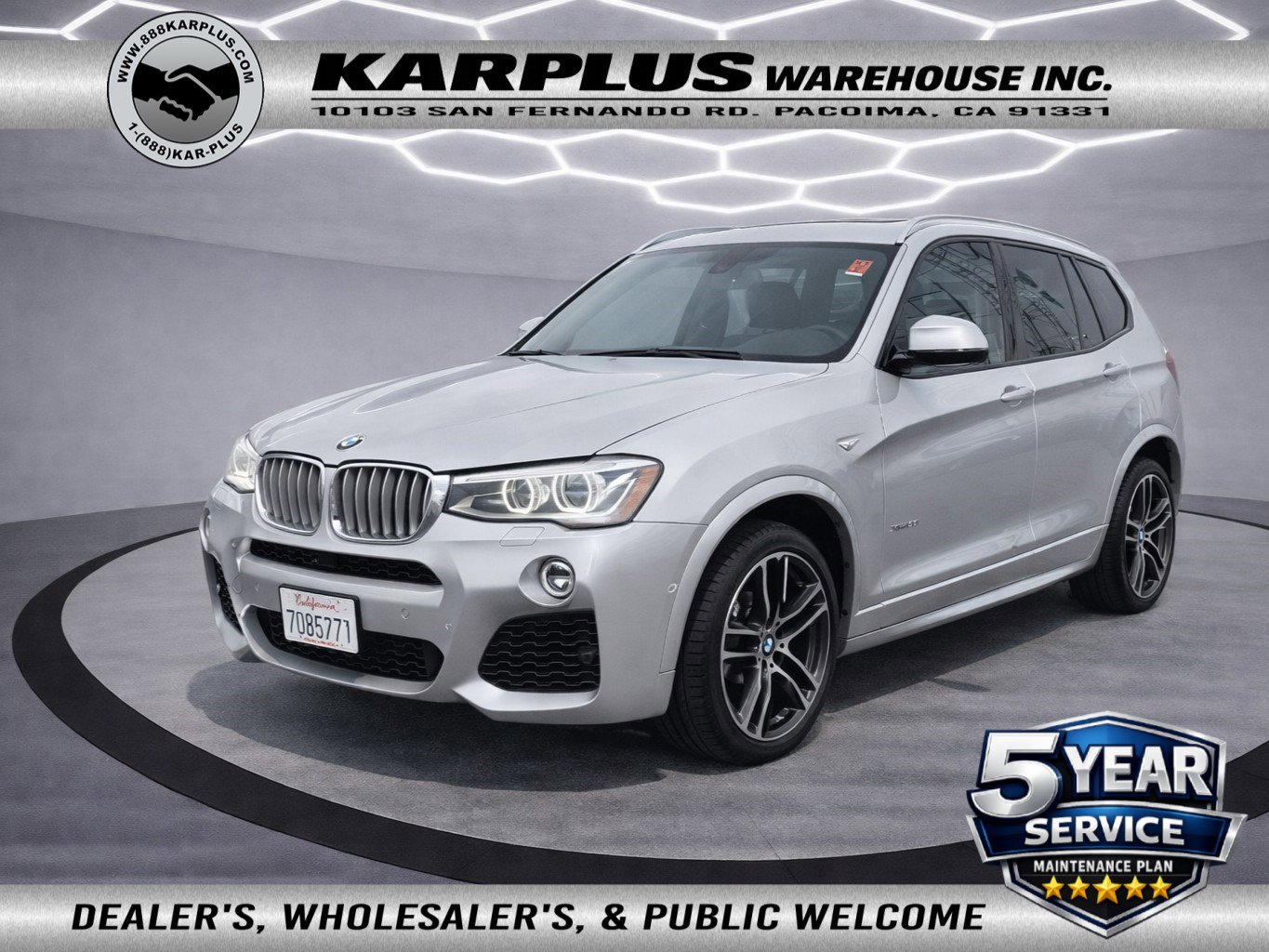 Used 2016 BMW X3 xDrive35i w/ M Sport AWD/4WD image 1