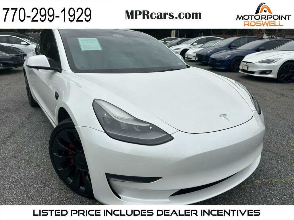 Used 2022 Tesla Model 3 Performance
