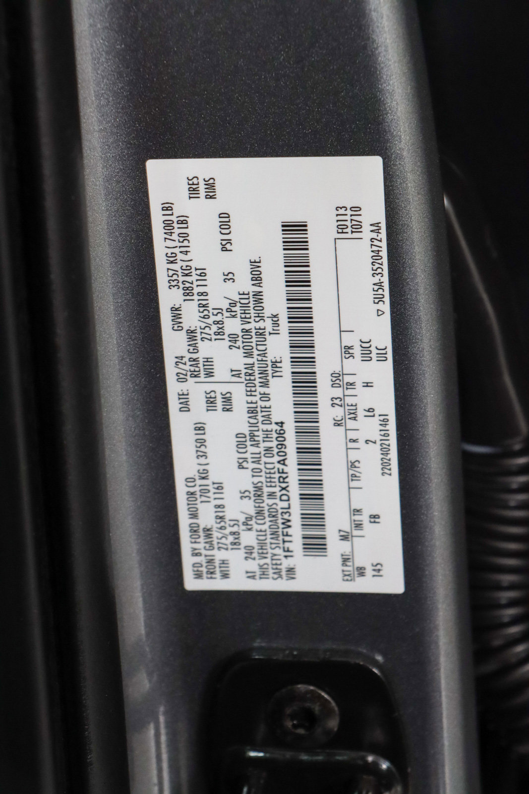 Used 2024 Ford F150 XLT w/ Equipment Group 302A MID image 33