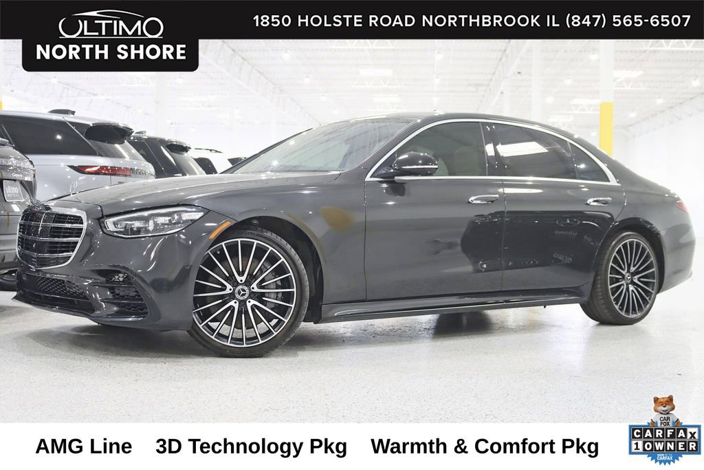 Used 2022 Mercedes-Benz S 580 4MATIC Sedan video 1