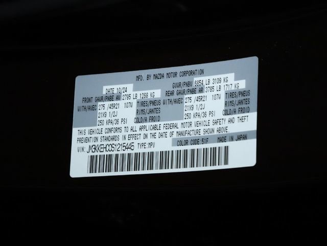 Certified 2025 MAZDA CX-90 3.3 Turbo S w/ Premium Plus image 41