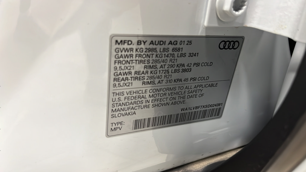 Used 2025 Audi Q7 3.0T Premium Plus w/ Premium Plus Package AWD/4WD image 28