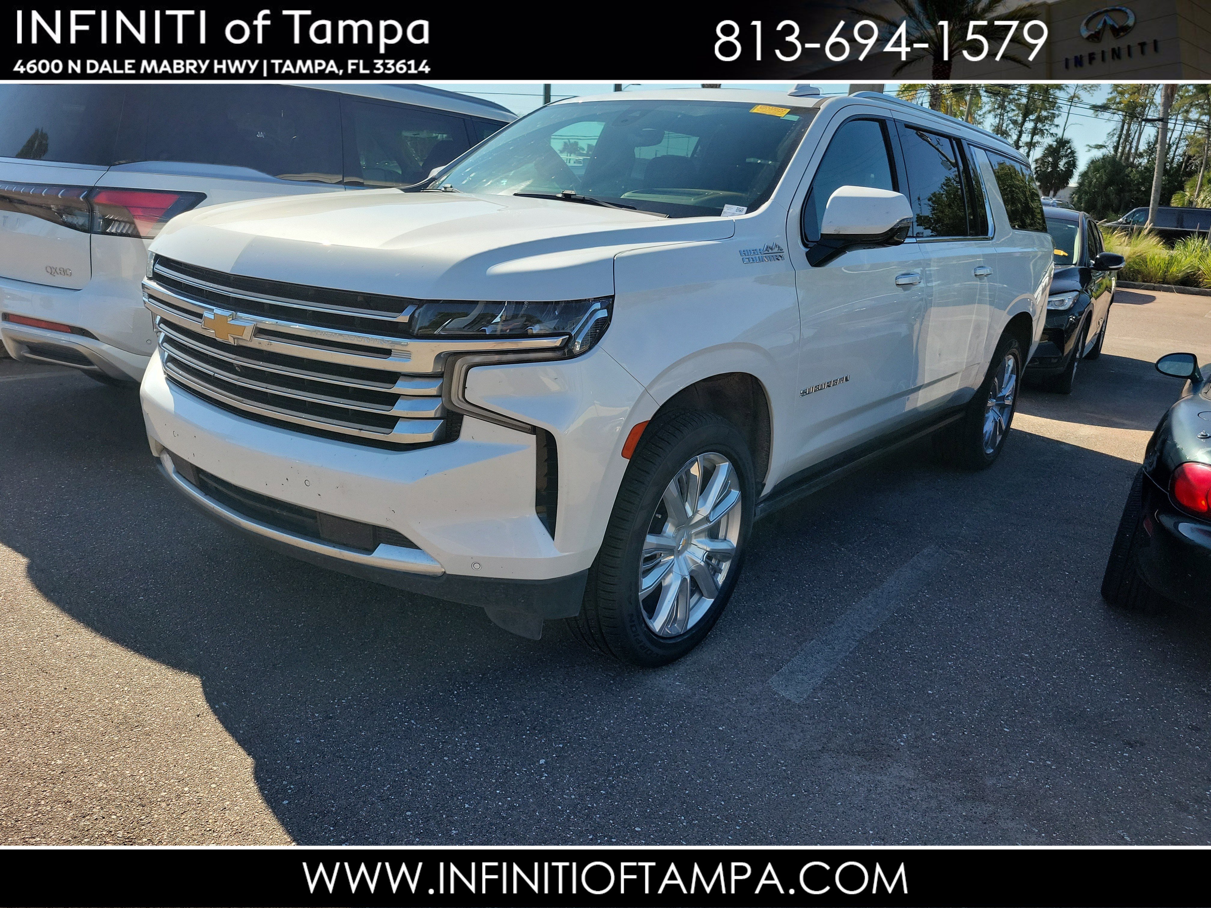 Used 2021 Chevrolet Suburban High Country