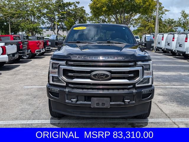 Used 2020 Ford F350 Platinum image 2