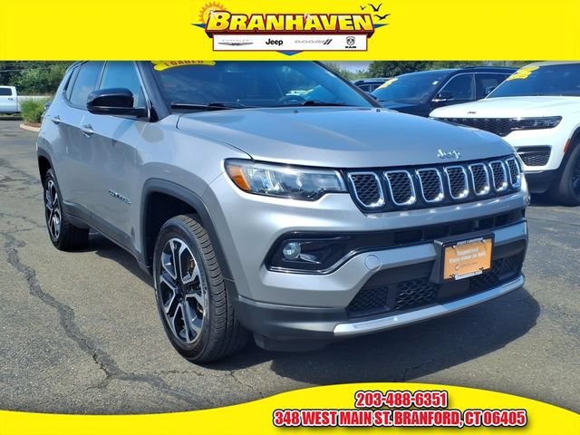 Certified 2023 Jeep Compass Limited w/ Sun and Sound Group