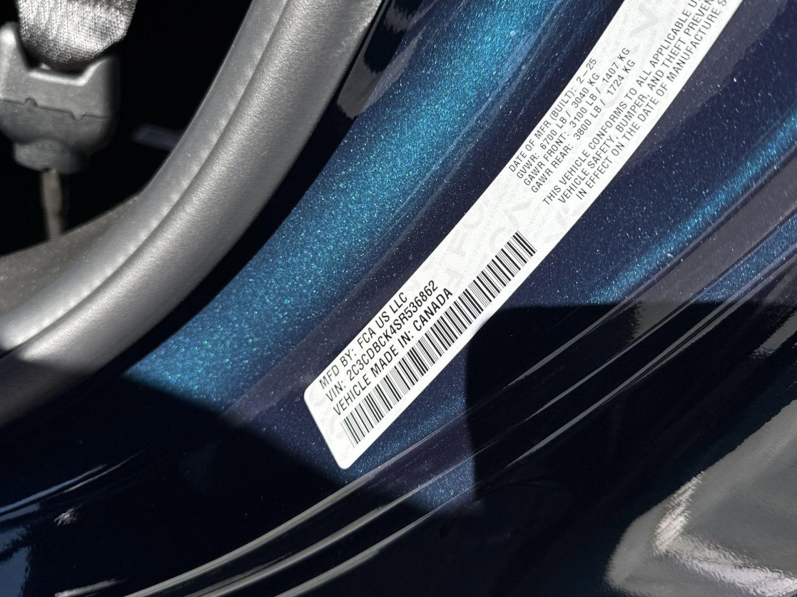 New 2025 Dodge Charger R/T w/ Quick Order Package 25M R/T image 17