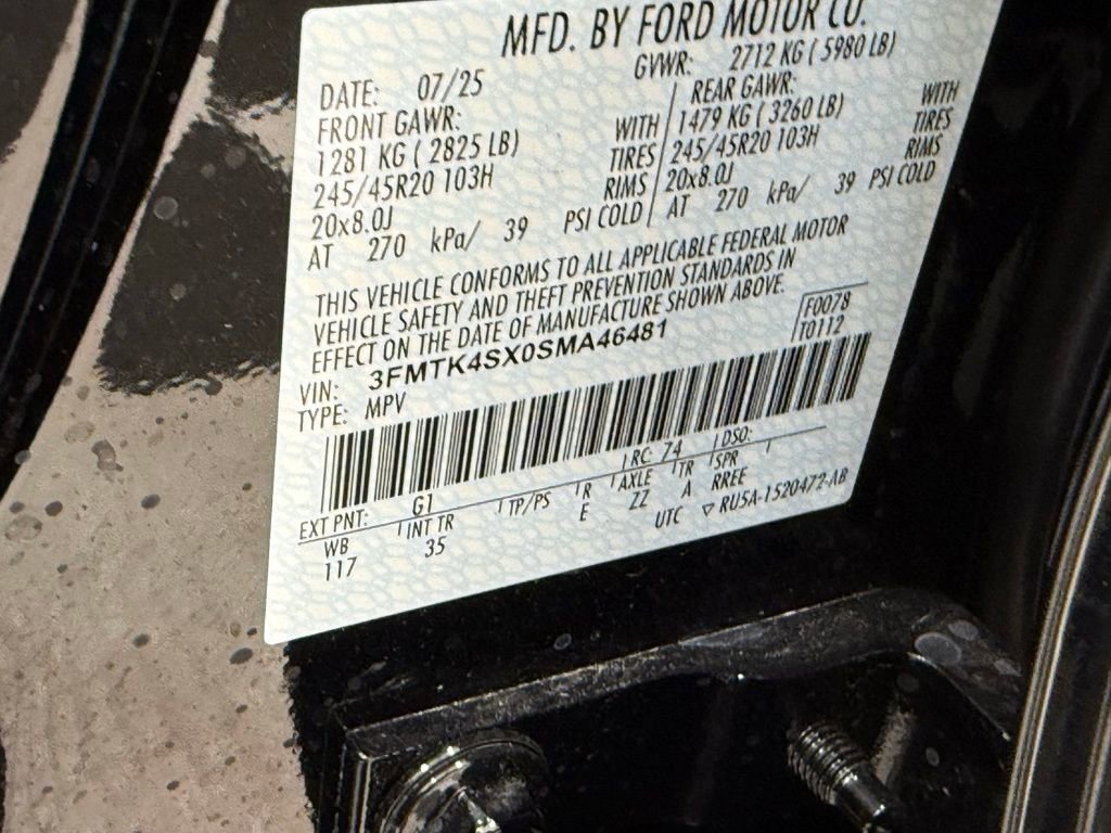 New 2025 Ford Mustang Mach-E GT w/ Interior Protection Package image 43