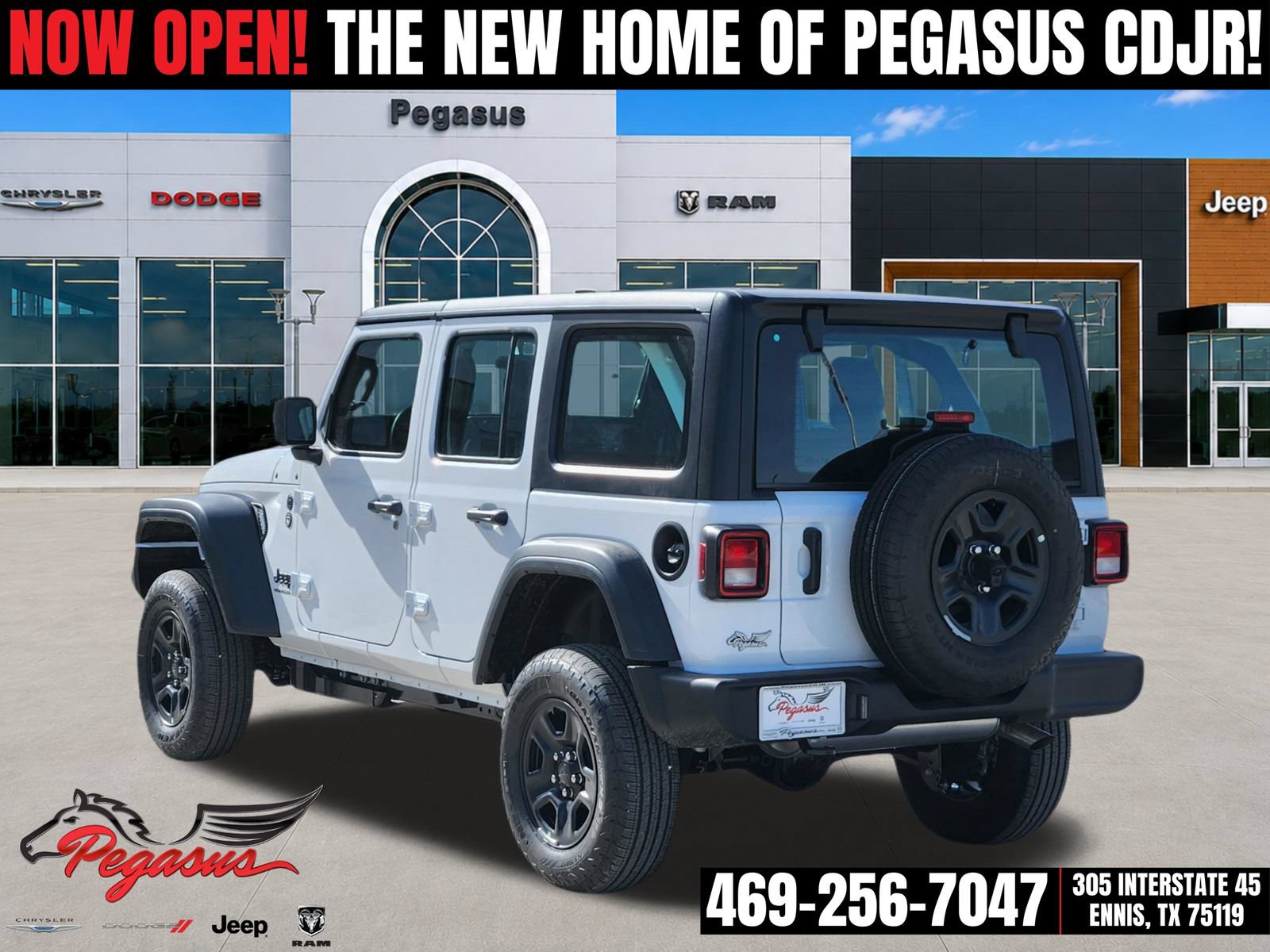 New 2026 Jeep Wrangler Unlimited Sport AWD/4WD image 4