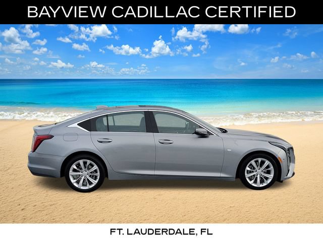 Certified 2025 Cadillac CT5 Premium Luxury w/ Sun And Sound Package RWD image 7