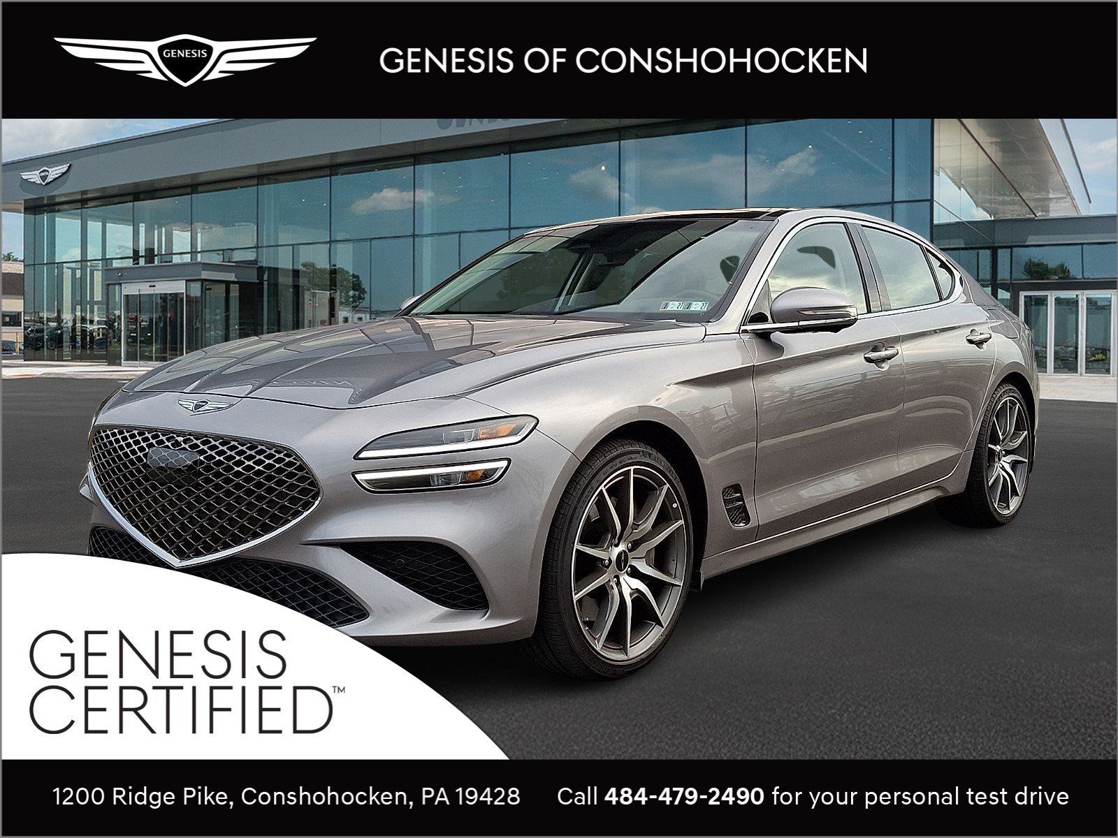 Certified 2026 Genesis G70 2.5T Prestige AWD/4WD image 1