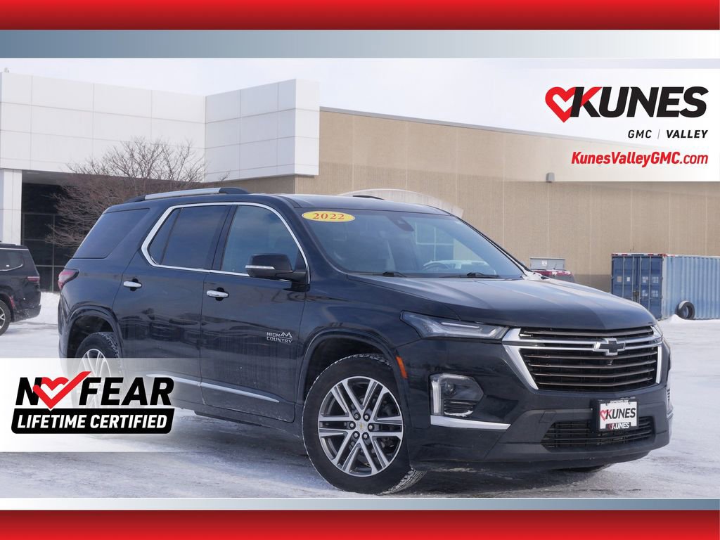 Used 2022 Chevrolet Traverse High Country image 1