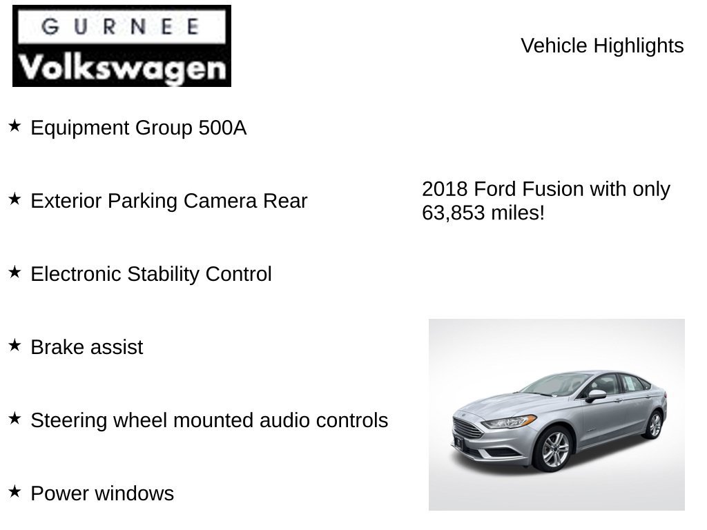 Used 2018 Ford Fusion S FWD image 7