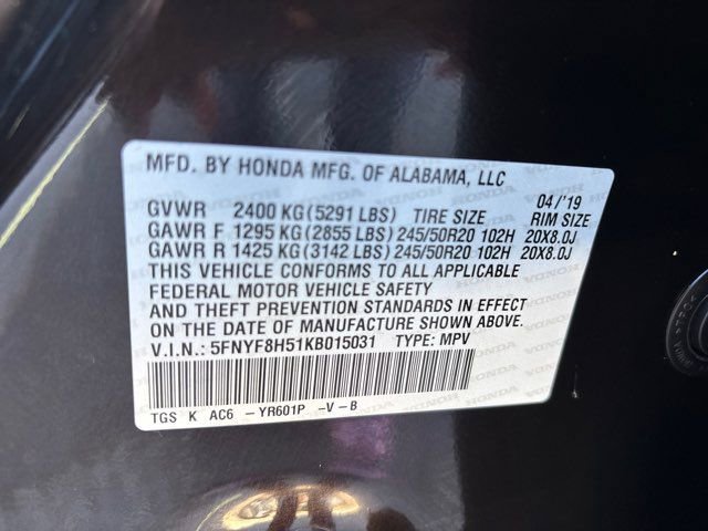 Used 2019 Honda Passport EX-L image 67