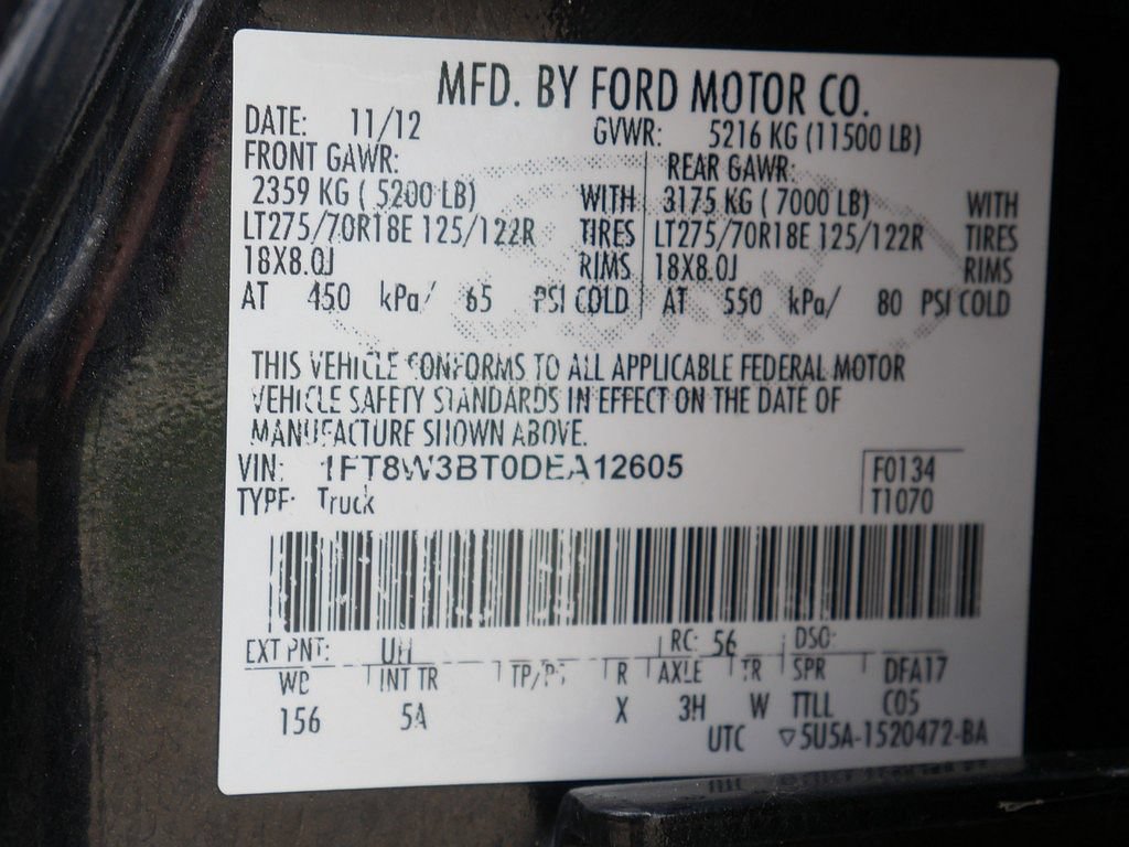 Used 2013 Ford F350 Lariat w/ Chrome Pkg AWD/4WD image 69
