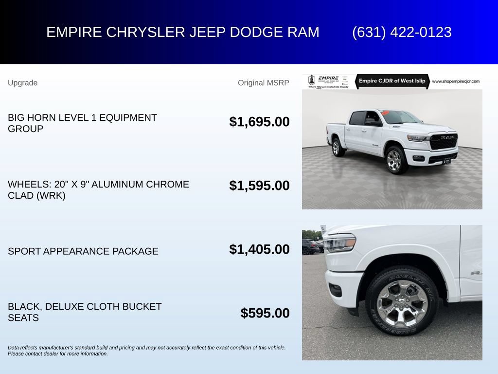 Used 2025 RAM 1500 Big Horn AWD/4WD image 6