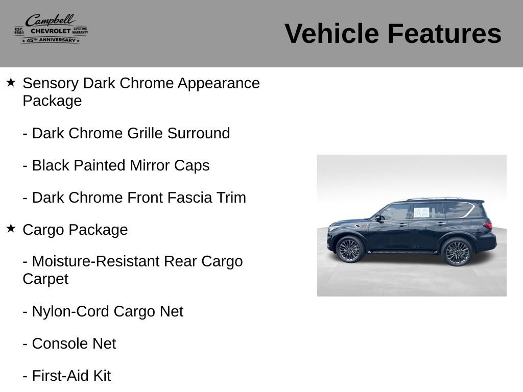 Used 2024 INFINITI QX80 Sensory AWD/4WD image 5