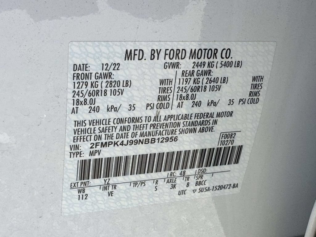 Used 2022 Ford Edge SEL w/ Convenience Package AWD/4WD image 28