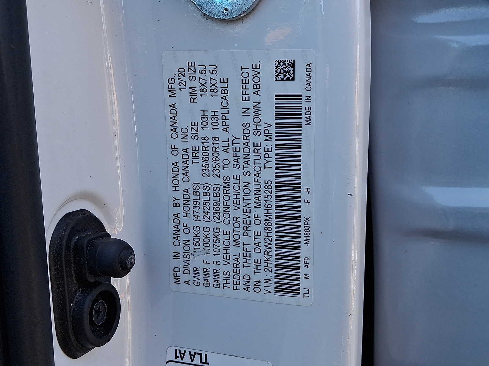 Certified 2021 Honda CR-V EX-L image 20